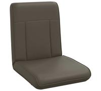 vidaXL Fauteuil de sol Gris 50 x 73 x 60 cm Simili cuir