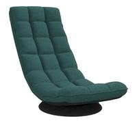 Chaise de Sol Pivotante Crème Tissu Siège Salon Salle de Séjour Maison vidaXL