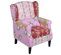 vidaXL Fauteuil avec design de patchwork Tissu