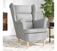 Vidaxl Fauteuil Gris Nuage 74x84x100 Cm Tissu Gris