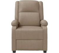 Vidaxl Fauteuil Inclinable Cappuccino Similicuir