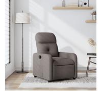 vidaXL Fauteuil Inclinable, Chaise avec Repose-pieds, Siège avec Dossier et Accoudoirs, Meuble de Salle de Séjour, Moderne, 374204