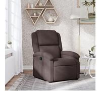 vidaXL Fauteuil Inclinable, Chaise de Relaxation avec Dossier et Repose-Pied, Siège Inclinable, Fauteuil TV de Salon, 371756
