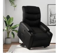 vidaXL stoel similicuirnoir Noir G