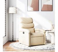 vidaXL Fauteuil Inclinable, Chaise de Relaxation avec Dossier, Siège avec Repose-pied, Fauteuil TV de Salle de Séjour, 371698