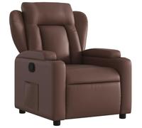 vidaXL Fauteuil Inclinable, Chaise de Relaxation avec Porte-gobelets, Siège avec Dossier et Accoudoirs Salle de Séjour, 372429