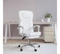 Fauteuil Inclinable de Bureau Chaise d'Ordinateur Siège Maison Similicuir vidaXL