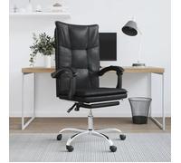 vidaXL Fauteuil Inclinable de Bureau Chaise Pivotante avec Dossier et Repose-pied Réglables Siège de Bureau avec 349753