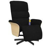 vidaXL Fauteuil Inclinable de Massage avec Repose-pieds, Chaise de Relaxation avec Dossier, Siège avec Accoudoirs Salon, 356615