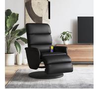 vidaXL Fauteuil Inclinable de Massage Repose-pied, Chaise de Relaxation avec Dossier, Siège avec Accoudoirs Salon, Moderne,, 356724