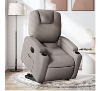 vidaXL Fauteuil Inclinable Électrique, Chaise de Relaxation avec Dossier et Repose-pied Réglables, Siège de Salon, Moderne, 3204400