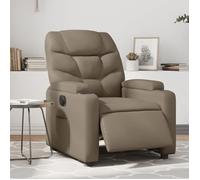 vidaXL Fauteuil Inclinable Électrique, Chaise de Relaxation avec Dossier et Repose-pied Réglables, Siège de Salon, Moderne, 3204650