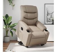 vidaXL Fauteuil Inclinable Électrique, Chaise de Relaxation avec Dossier, Siège avec Accoudoirs, Fauteuil TV de Salon, 3206619