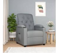 vidaXL Fauteuil releveur inclinable électrique avec dossier et repose-pied