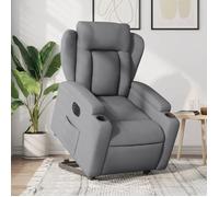 vidaXL Fauteuil inclinable électrique 3204506 tissu gris clair