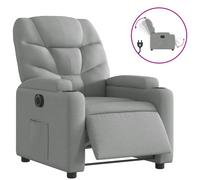 vidaXL Fauteuil Inclinable Électrique, Chaise de Relaxation avec Dossier et Repose-pied Réglables, Siège de Salon, Moderne, 3204572