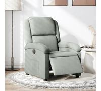 vidaXL Fauteuil Inclinable Électrique, Chaise de Relaxation avec Dossier et Repose-pied Réglables, Siège de Salon, Moderne, 3204278