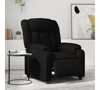 vidaXL Fauteuil inclinable électrique – Moderne, dossier et accoudoirs – Noir simili cuir