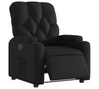 vidaXL Fauteuil inclinable électrique Similicuir Noir