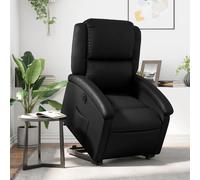 vidaXL stoel électrique similicuirnoir Noir G