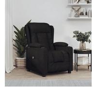vidaXL Fauteuil inclinable électrique Noir Tissu 3098779