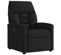 vidaXL Fauteuil inclinable 4015544 en tissu noir