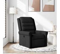 vidaXL Fauteuil inclinable 4015638 Noir en tissu pour TV