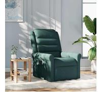 Fauteuil verstelbaar stof donkergroen4015642