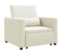 vidaXL Fauteuil Lit 3 en 1 | Un siège en Tissu Super Confortable, résistant aux Taches. Parfait pour Le Salon ou la Chambre. des Meubles Pratiques et stylés, Un siège Multifonctionnel.
