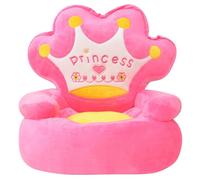 vidaXL Fauteuil pour enfant en peluche Princesse Rose
