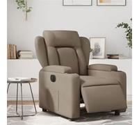 Vidaxl Fauteuil Inclinable Électrique Cappuccino Similicuir