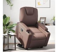 Fauteuil Inclinable de Massage Chaise Salle de Séjour Noir Similicuir vidaXL