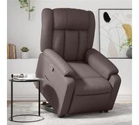 Vidaxl Fauteuil Inclinable Marron Similicuir Marron