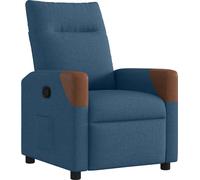 vidaXL Fauteuil relax bleu Tissu