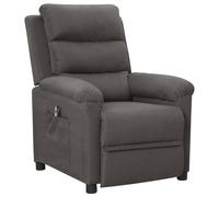 Fauteuil Inclinable Electrique Fauteuil de Relaxation Salon Taupe Tissu vidaXL