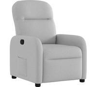 vidaXL Fauteuil relax gris nuageux Tissu