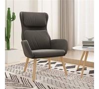 vidaXL Fauteuil relax velours gris foncé Gris G