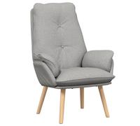 Vidaxl Fauteuil Relaxant En Tissu Gris Nuage Gris