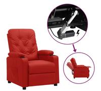 Vidaxl Fauteuil Releveur Inclinable Bordeaux Similicuir