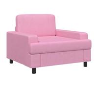 vidaXL Fauteuil Rose Tissu