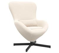 Fauteuil Suspendu Vidaxl En Tissu Velouté Crème