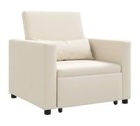 Vidaxl Sofa-Lit Convertible En Lin 3-En-1