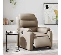 Vidaxl Fauteuil Inclinable Électrique Cappuccino Similicuir