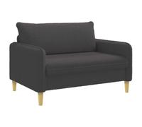 vidaXL Fauteuil XXL Gris foncé Bouclé