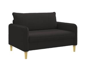 vidaXL Fauteuil XXL Noir Bouclé