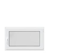 vidaXL Fenêtre de sous-sol« RISOR » 100 x 60 cm oscillo-battante DIN droite blanche
