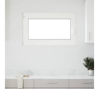 vidaXL Fenêtre de sous-sol« RISOR » 100 x 70 cm oscillo-battante DIN gauche anthracite