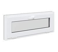 vidaXL Fenêtre de sous-Sol RISOR 110 x 40 cm PVC et Verre