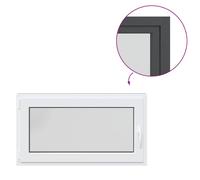 vidaXL Fenêtre de sous-sol« RISOR » 110 x 50 cm oscillo-battante DIN gauche anthracite