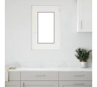 vidaXL Fenêtre de cave « RISOR » 50 x 75 cm - Inclinaison pivotante DIN droite - Blanc